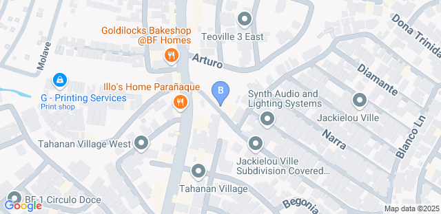 Map to BMA Martial Arts Center